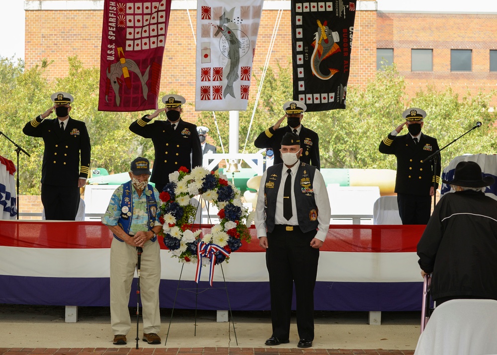 Naval Submarine Base Kings Bay Holds World War II Submarine Veterans Memorial Ceremony