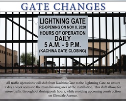 Lightning Gate re-opening
