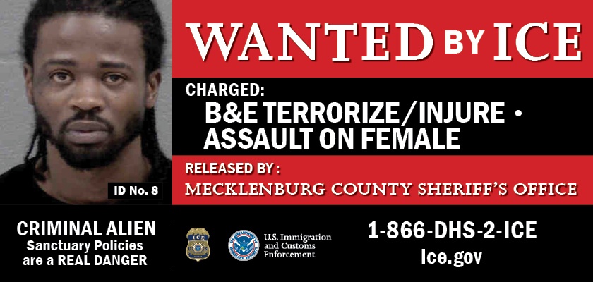 ICE launches billboards in Charlotte featuring at-large public safety threats