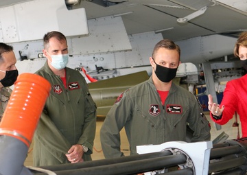 Secretary Barrett Visits Selfridge