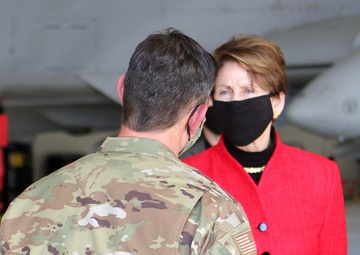 Secretary Barrett Visits Selfridge