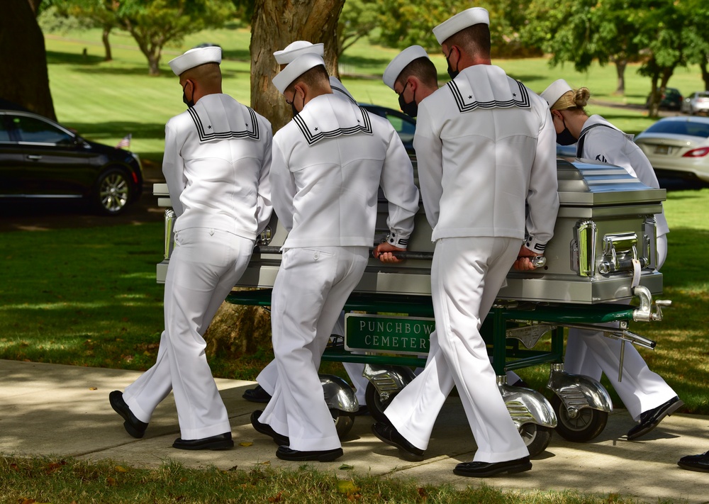 Funeral for USS Oklahoma sailor accounted for from WWII – PO2 James M. Flanagan