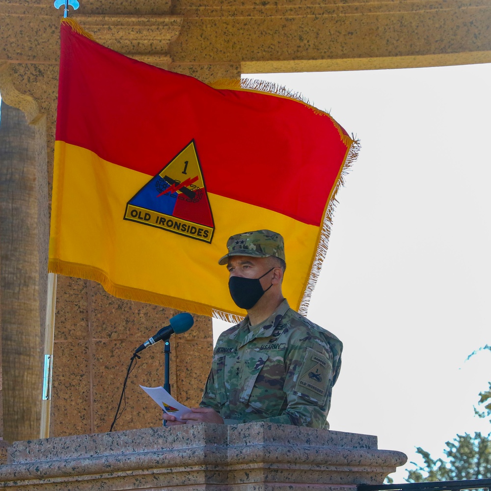 1AD Torch Week Wreath Laying Ceremony 2020