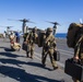 15th MEU forward command element departs USS Makin Island for training