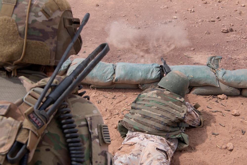 SFAB teaches BIR platoon level tactics