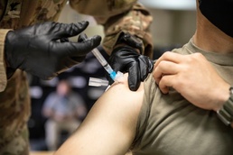 Flu Shots on Camp Arifjan