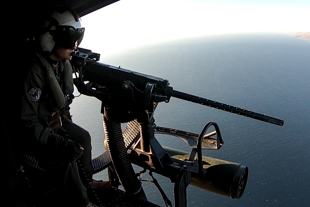 VMM-164 (Rein) Marines, Sailor conduct close-air support training at San Clemente Island