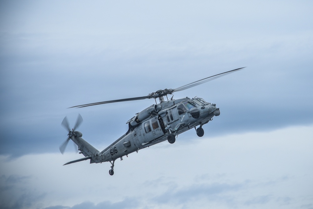 USS Ronald Reagan Helo Operations