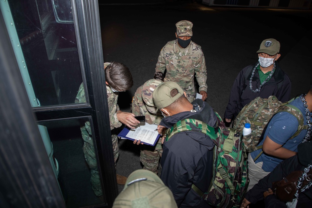 Indonesia Platoon Exchange: Indonesian Platoon Arrival