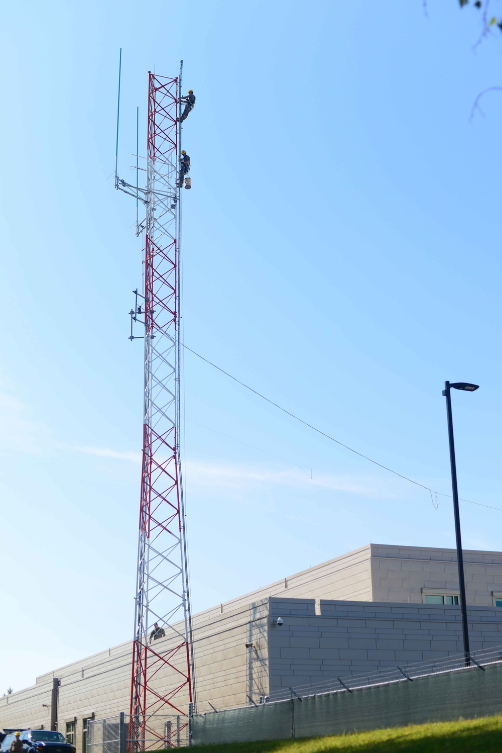 Tower Climb &amp; Tower Lamp Replacement- Camp Chamberlain