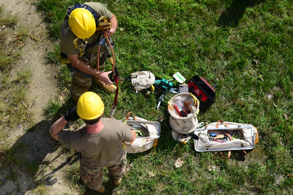 Tower Climb &amp; Tower Lamp Replacement- Camp Chamberlain