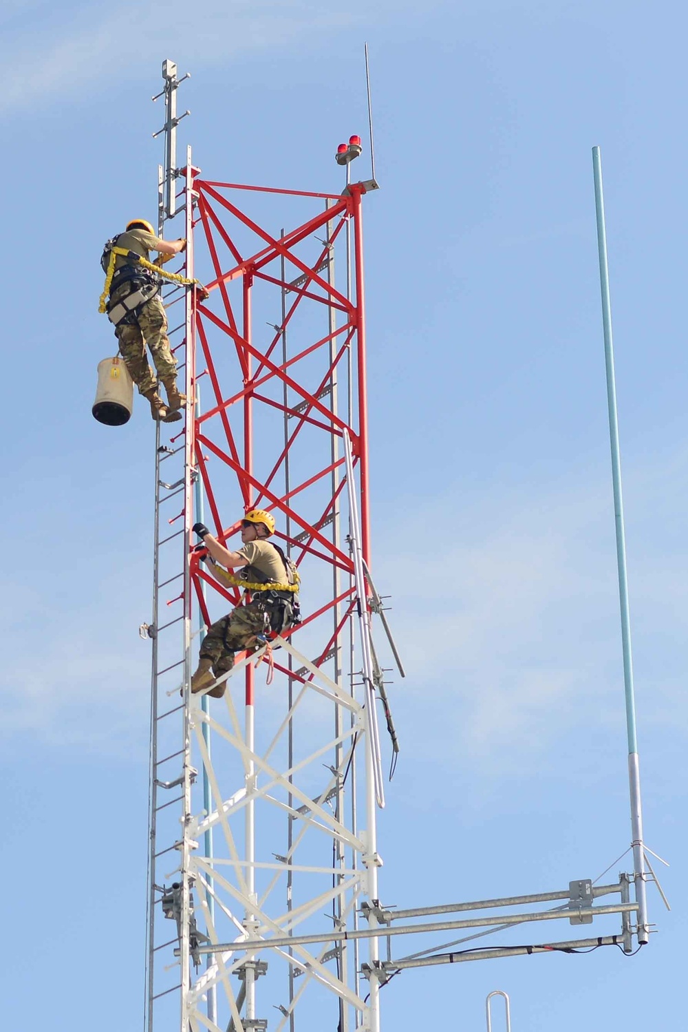 Tower Climb &amp; Tower Lamp Replacement- Camp Chamberlain