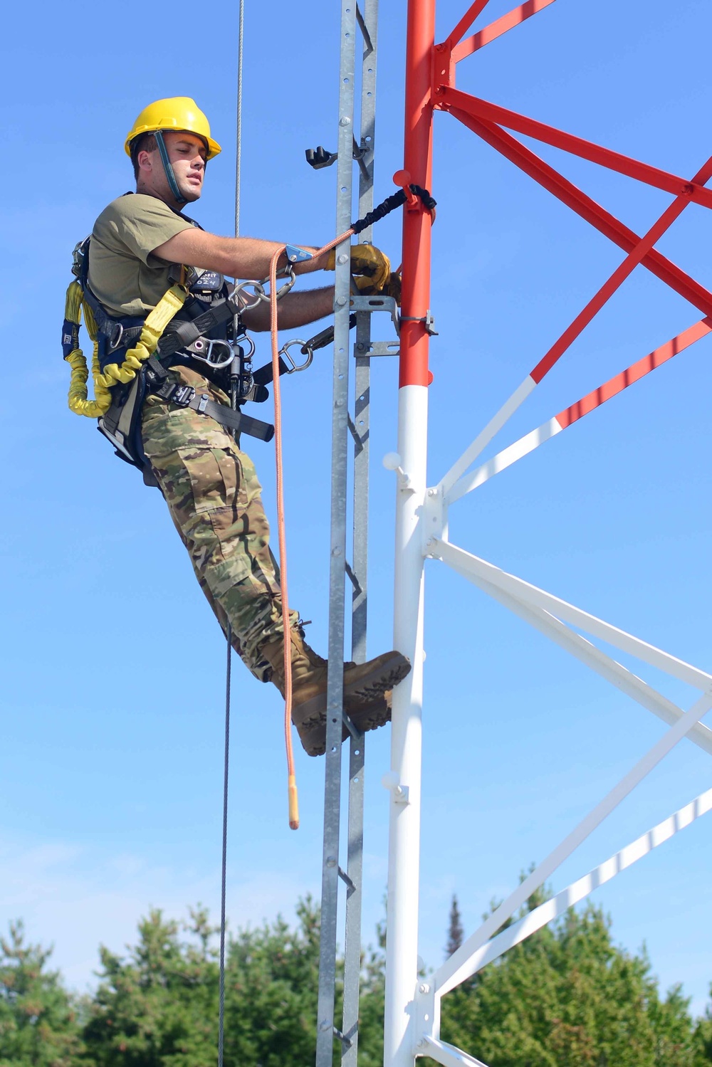 Tower Climb- Camp Chamberlain