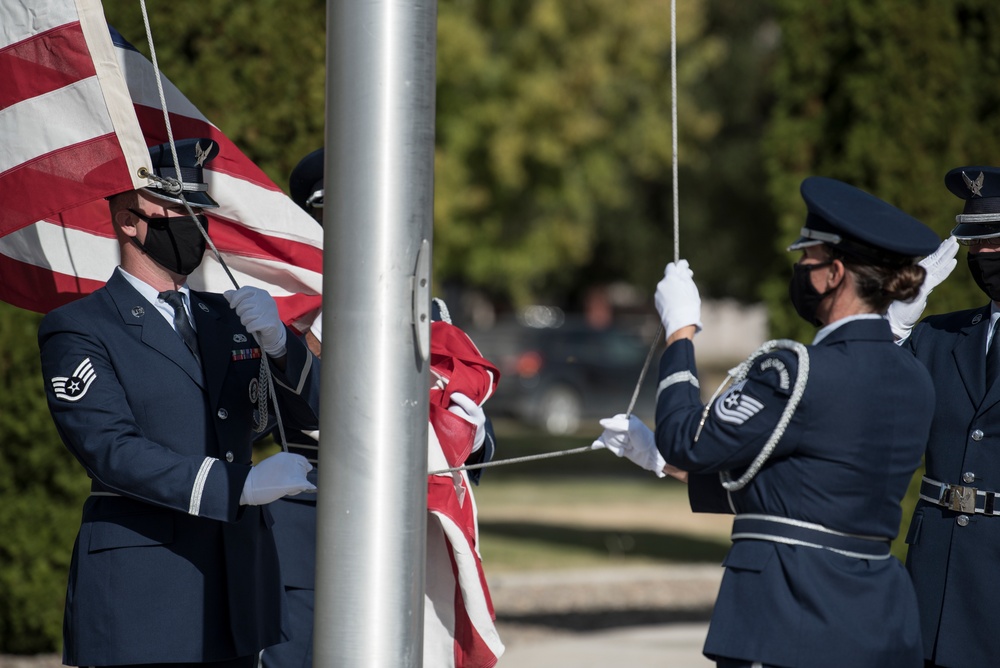 Kingsley Honor Guard perfoms ceremonial duties