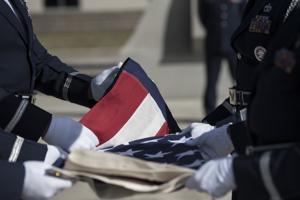 Kingsley Honor Guard perfoms ceremonial duties