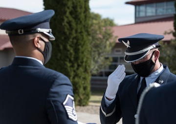 Kingsley Honor Guard perfoms ceremonial duties