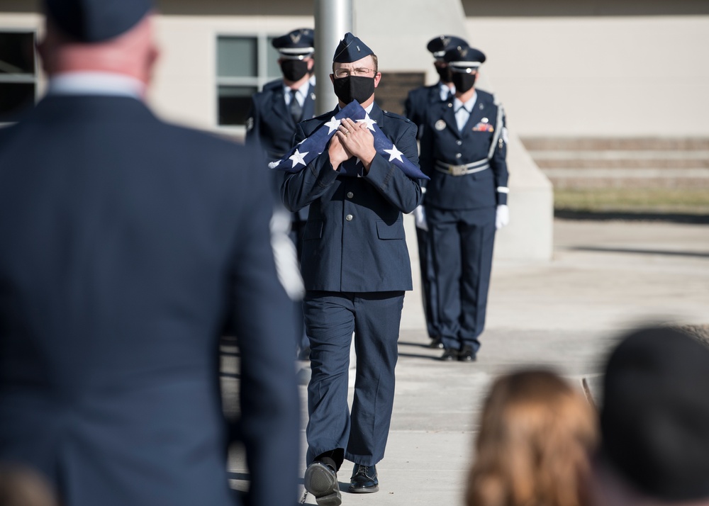 Kingsley Honor Guard perfoms ceremonial duties