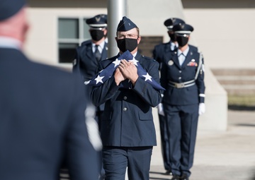 Kingsley Honor Guard perfoms ceremonial duties