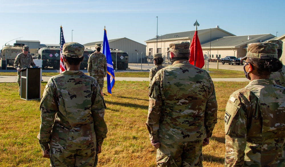 Army Reserve activates 495th Inland Cargo Transportation Company in Arkansas