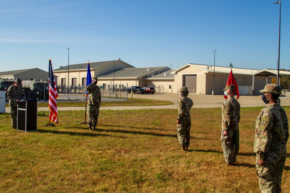 Army Reserve activates 495th Inland Cargo Transportation Company in Arkansas