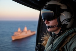 Navy hospital corpsman serves as Marine Corps aerial observer