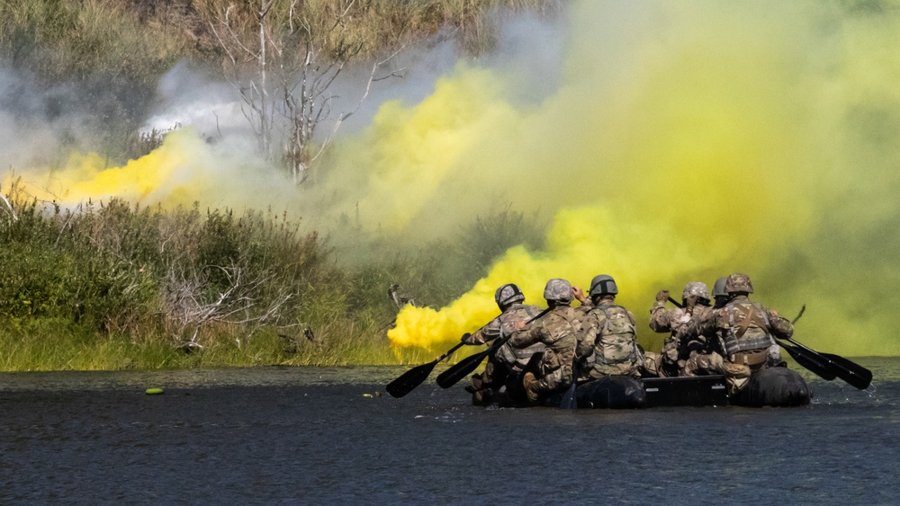 OR Infantrymen conduct react to contact, hostage rescie training