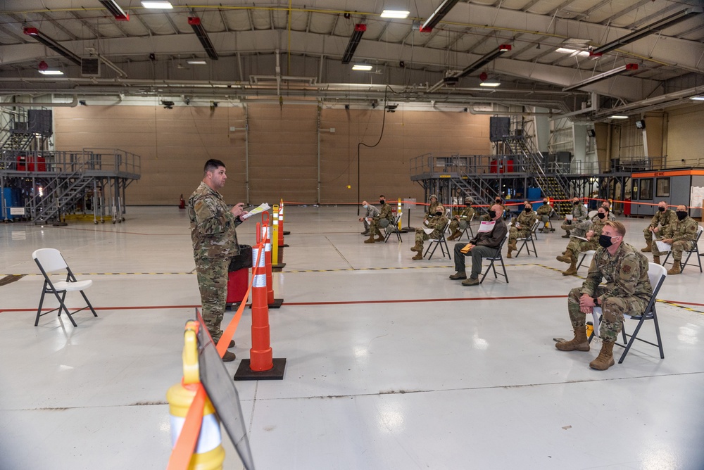 Illinois Air National Guard base conducts successful force generation exercise despite COVID-19 restraints