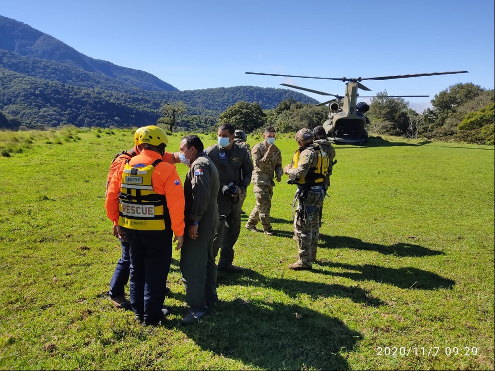 JTF-Bravo Winged Warriors rescue Panamanian citizens