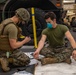 15th MEU Marines, Sailors conduct Valkyrie emergency fresh whole blood transfusion training aboard USS Somerset