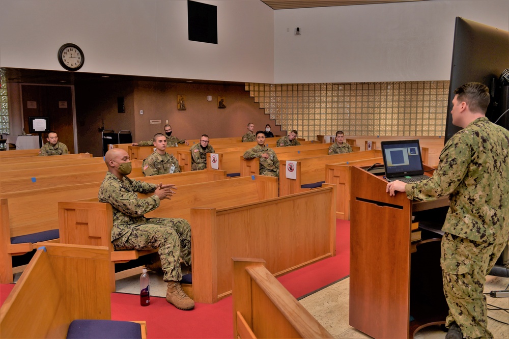 Navy Personnel Readiness: Corry Station Embraces and Participates in SafeTALK