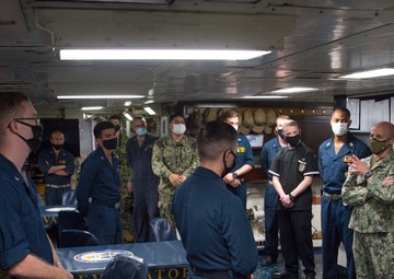 Master Chief Petty Officer of the Navy visits U.S. 5th Fleet