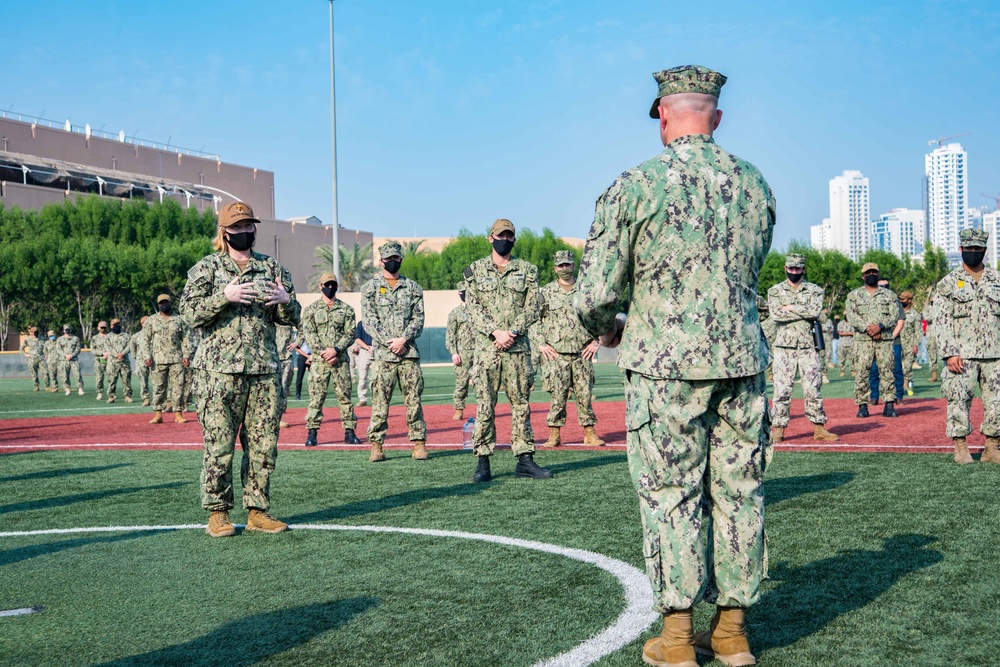 Master Chief Petty Officer of the Navy Visits U.S. 5th Fleet