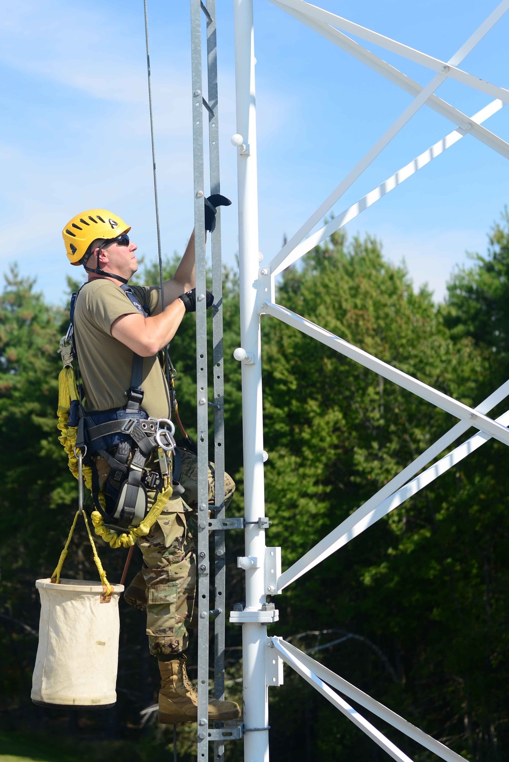 Tower Climb- Camp Chamberlain