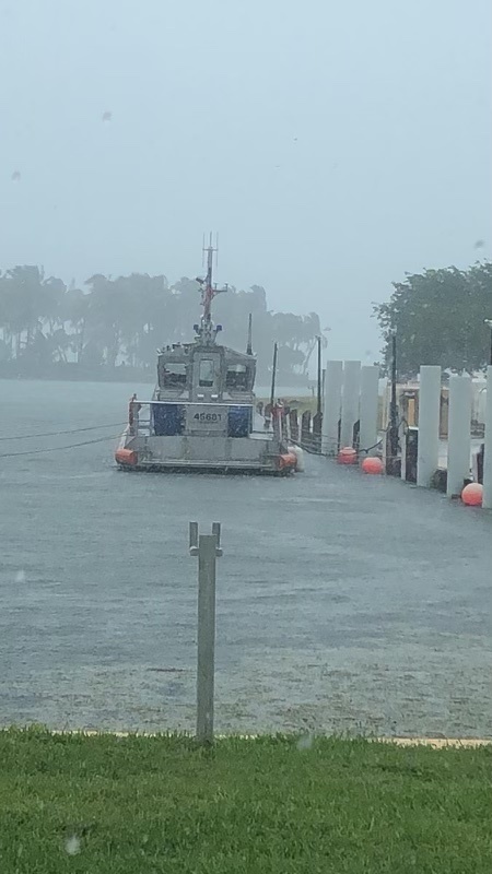 Tropical Storm Eta impacts Coast Guard Station Marathon