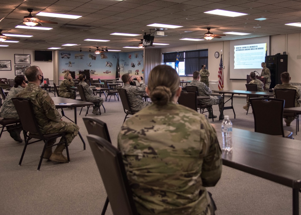 South Dakota Air National Guard holds Financial Literacy class