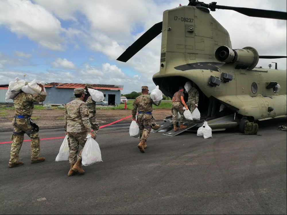 JTF-Bravo delivers life-saving supplies in Panama