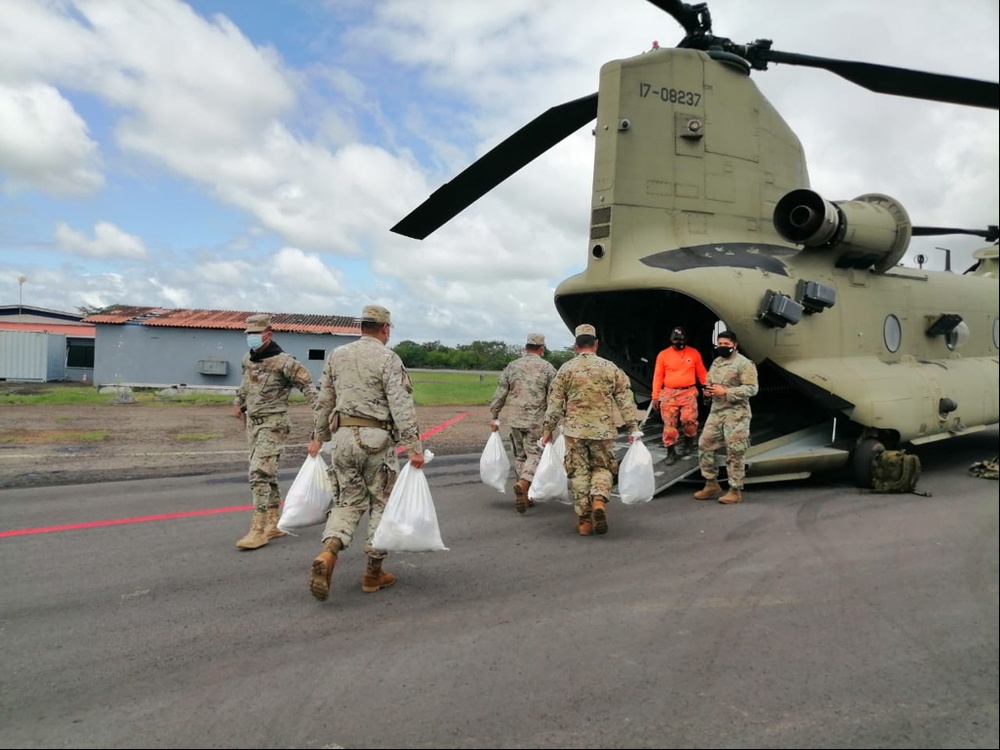 JTF-Bravo delivers life-saving supplies in Panama