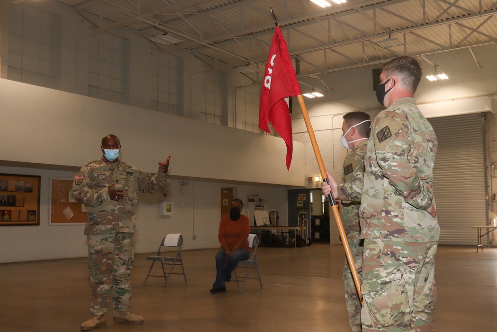 Sergeant Major Gives His Final Speech