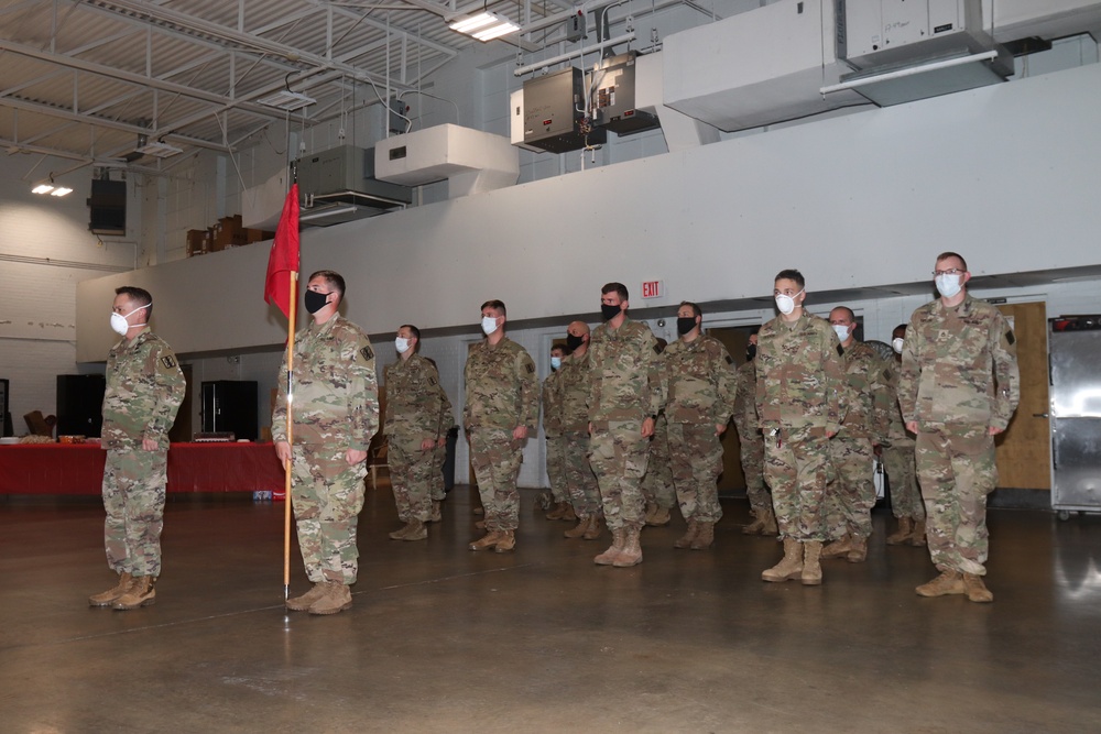 810th Engineer Company Promotion Ceremony