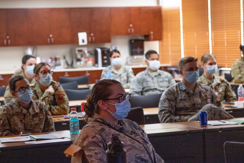 Airmen in-process at  Del Sol Medical Center in El Paso