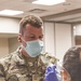 Airmen in-process at the Hospitals of Providence Transmountain Campus in El Paso