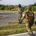 U.S. Marines and JGSDF conduct a simulated MEDEVAC on Camp Courtney