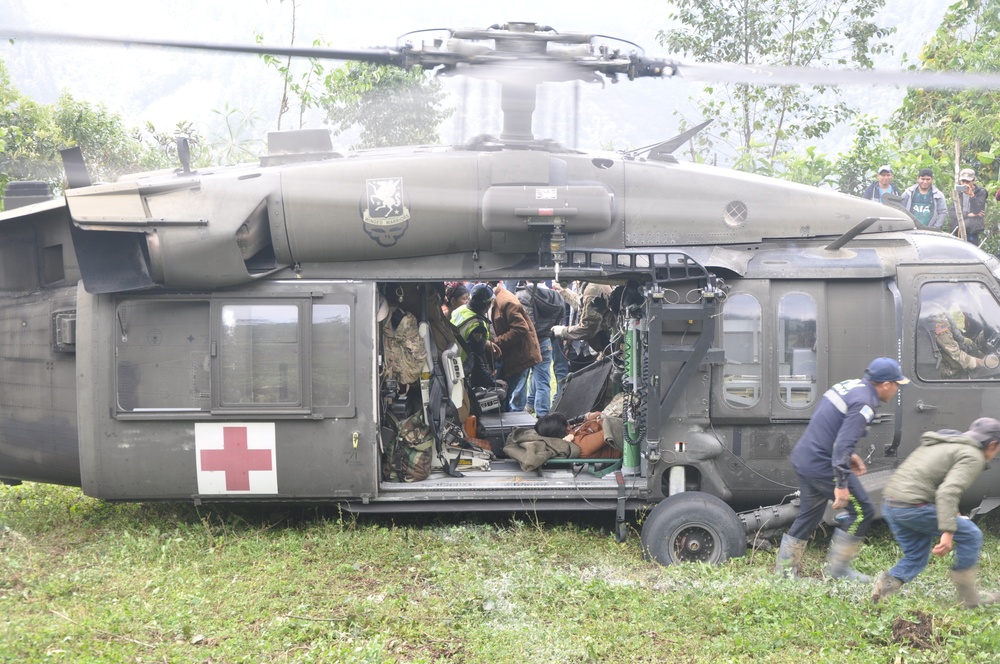 Winged Warriors MEDEVAC high risk in Guatemala