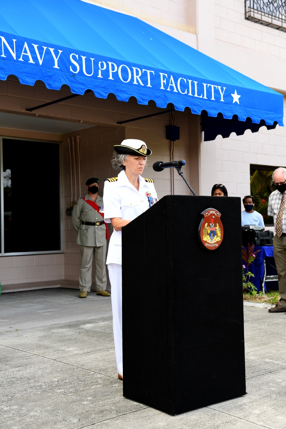 NSF DG Observes Remembrance Sunday