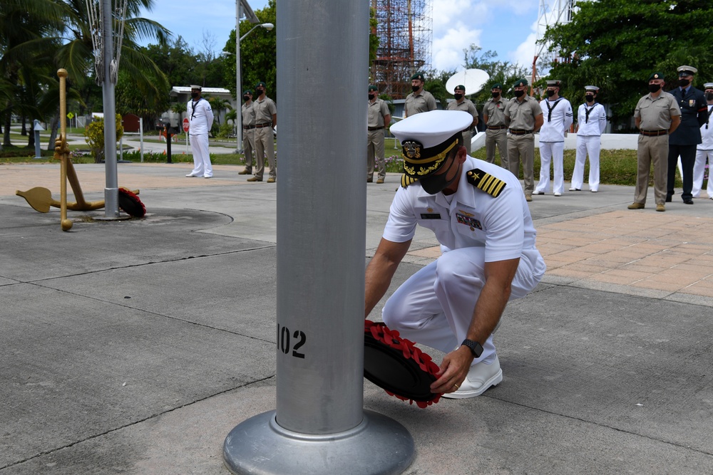 NSF DG Observes Remembrance Sunday