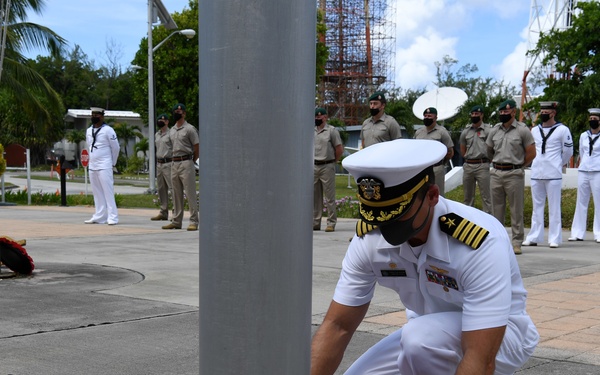 NSF DG Observes Remembrance Sunday