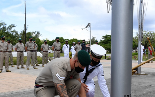 NSF DG Observes Remembrance Sunday