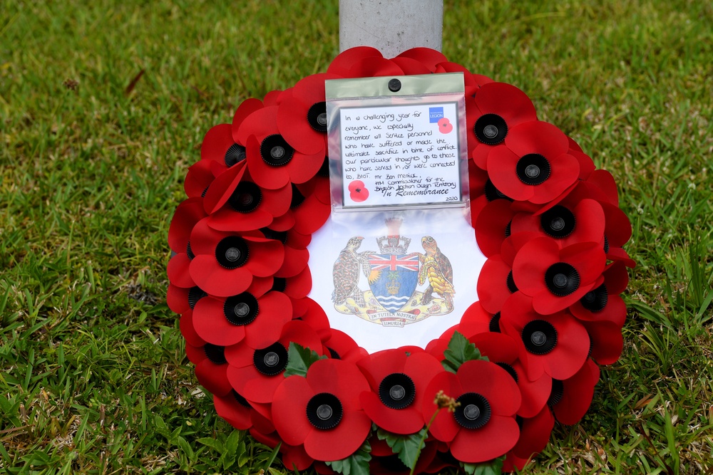 NSF DG Observes Remembrance Sunday