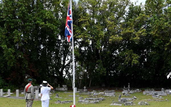 NSF DG Observes Remembrance Sunday
