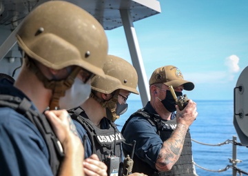 McCain conducts PACFIRE while underway